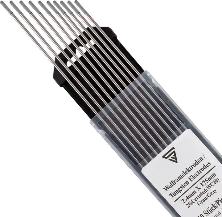 Produktbild Stahlwerk Wolframelektroden / Schweisselektroden WC20 grau 2,4 x 175 mm 10er Set