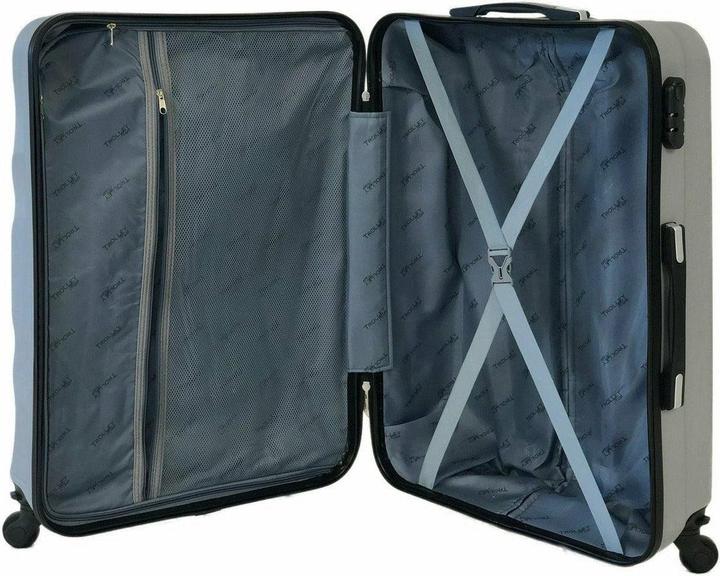 Produktbild Trolleymax Trolleymaxx Reisekoffer Silber (L (90 - 115l))