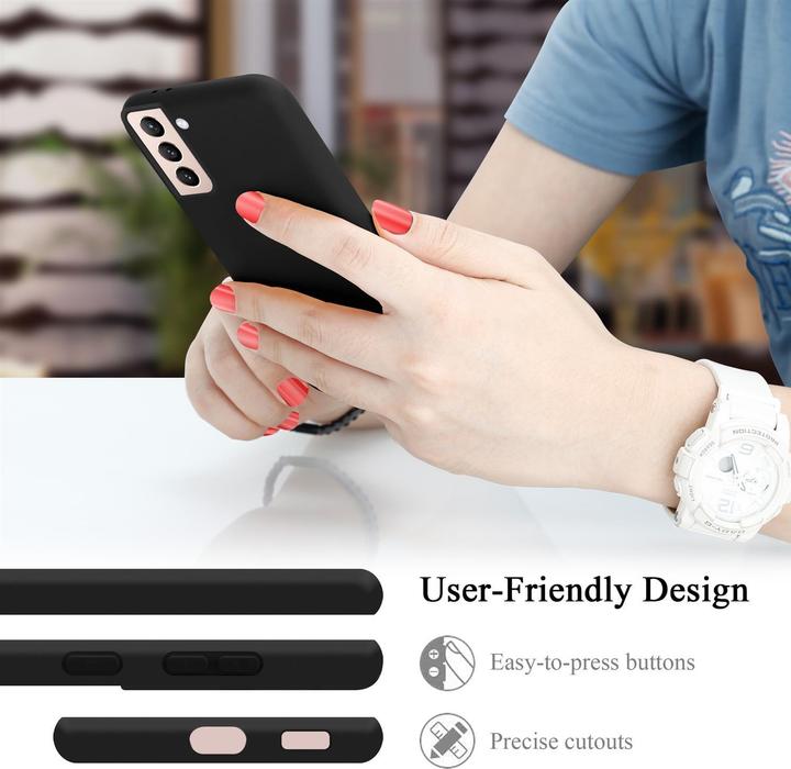 Immagine prodotto Cadorabo Copertura della cassa del silicone liquido TPU (Samsung Galaxy S21+)