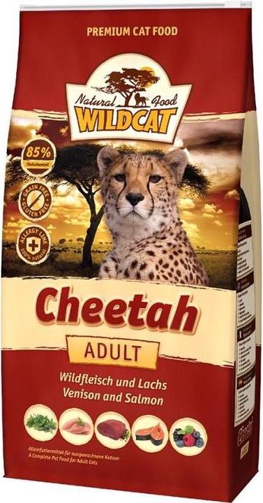 Image du produit Wildcat Nourriture sèche Adult Cheetah gibier et saumon, 500 g (Adulte, 1 pcs, 500 g)