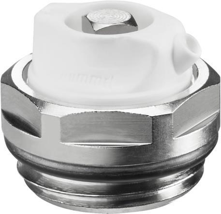 Produktbild Oventrop OV Entlüftungsstopfen (Platten-HK) MS vn PN 10 3/8Zoll Wasseraustritt drehb