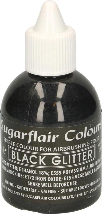 Image du produit Sugarflair Peinture aérographe - Noir brillant