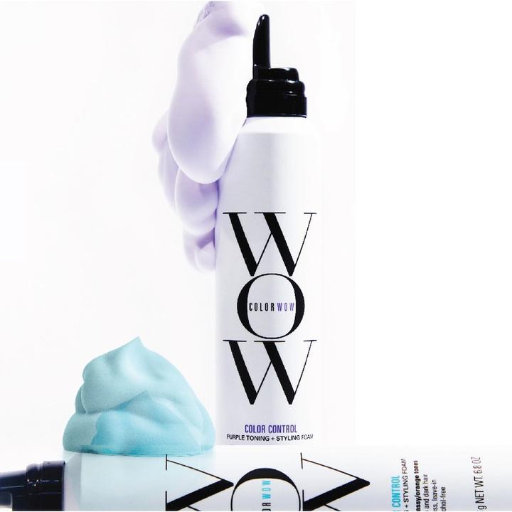 Immagine prodotto Color Wow Brass Banned Correct & Perfect Mousse Blonde (200 ml, Agente schiumogeno)