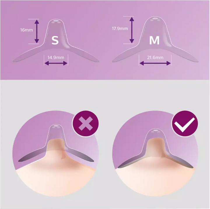 Actual product image Philips Avent Avent Breast Covers dydis S (AVSCF153 / 01) (S)