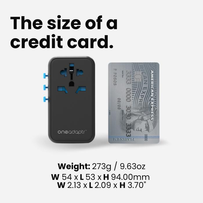 Actual product image OneAdaptr OneWorld135