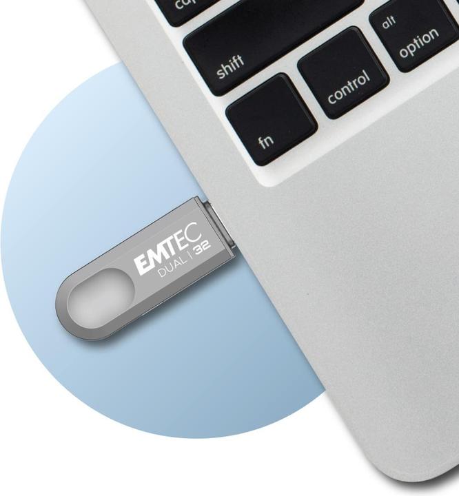 Produktbild Emtec USB3.2 Type-C Dual D280 32GB (32 GB, USB 3.2)