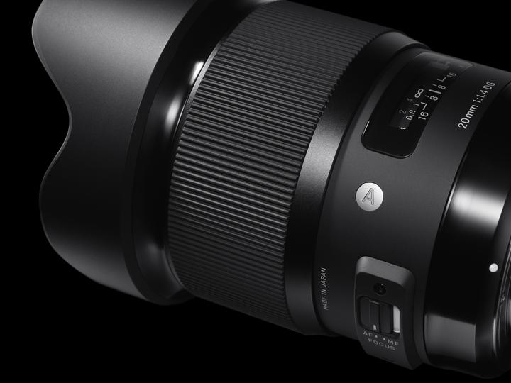 Actual product image Sigma 20mm, f/1.4 DG HSM ART Canon EF (Canon EF, Canon EF-S, full size)