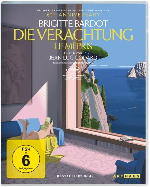 Immagine prodotto Die Verachtung - Le Mépris - 60th Anniversary Edition (Blu-ray, Tedesco, Inglese, Francese)