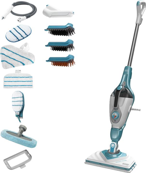 Actual product image Black & Decker 2-in-1 Steam Mop 1600 W (1600 W)