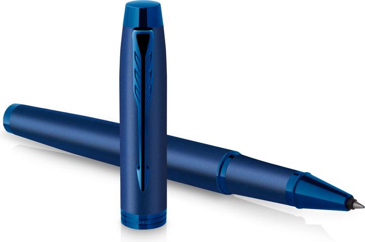 Produktbild Parker Pen Rollerball IM Monochrome PVD F (Blau, 1 x)