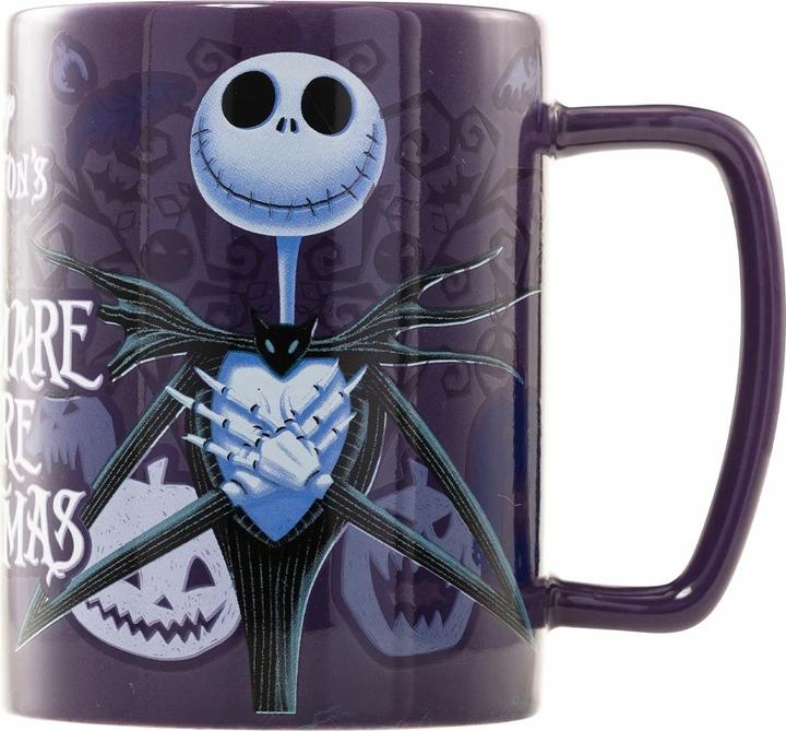 Actual product image Pyramid Nightmare Before Christmas fuzzy mug Jack (440 ml, 1 x)