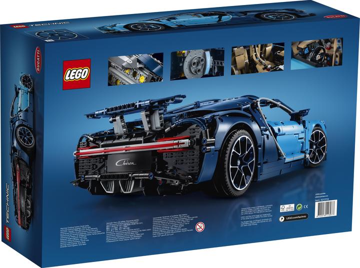 Actual product image LEGO Bugatti Chiron (42083, LEGO Technic, LEGO Rare Sets)