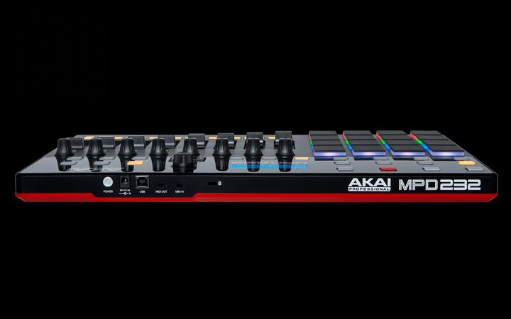 Actual product image Akai Professional MPD 232 Pad Controller MIDI USB RGB Black (Controller)