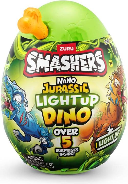 Productafbeelding Smashers JURASSIC-NANO EI, S1, KRIMPFOLIE, TQ, 8 STUKS