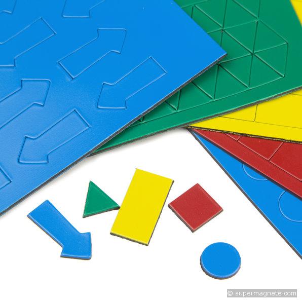 Image du produit Supermagnete Super aimant symboles magnétiques flèche petit bleu (30 x)