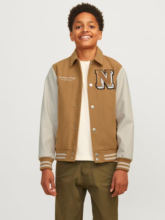 Actual product image Jack & Jones Baseball Jacket For Boys Baseball Jacket (176)