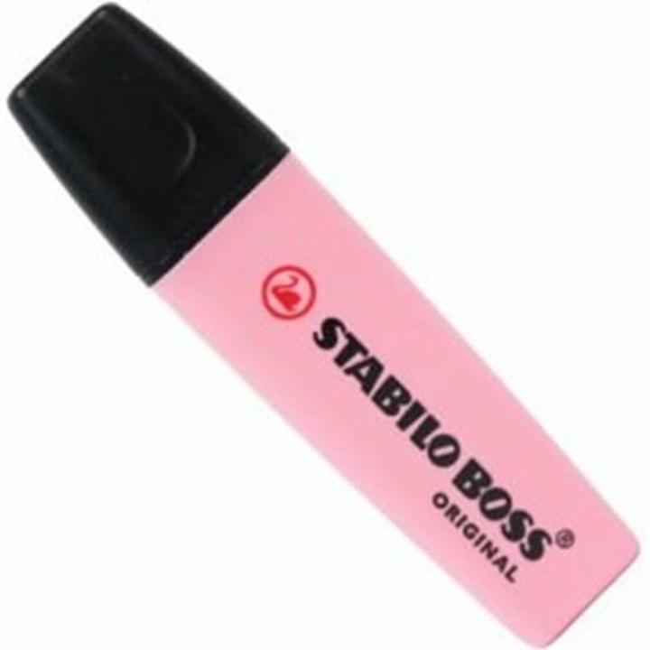Image du produit STABILO Surligneur BOSS ORIGINAL Pastel (Rose, 5 mm, 1 x)