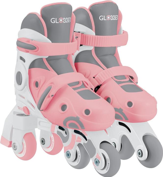 Produktbild Globber LEARNING SKATES 2in1 pastellrosa, Gr. 26-29 (27)