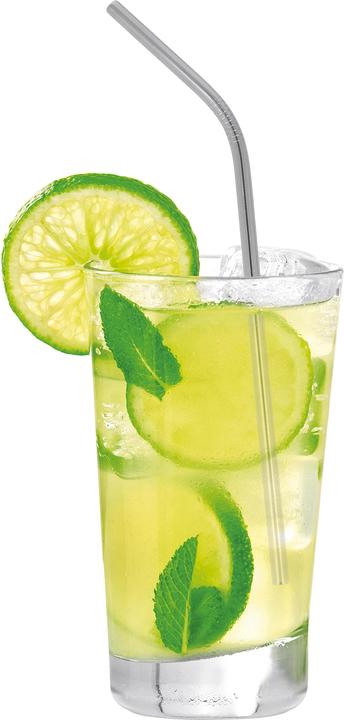 Actual product image Metaltex Drinking straw (6 x)
