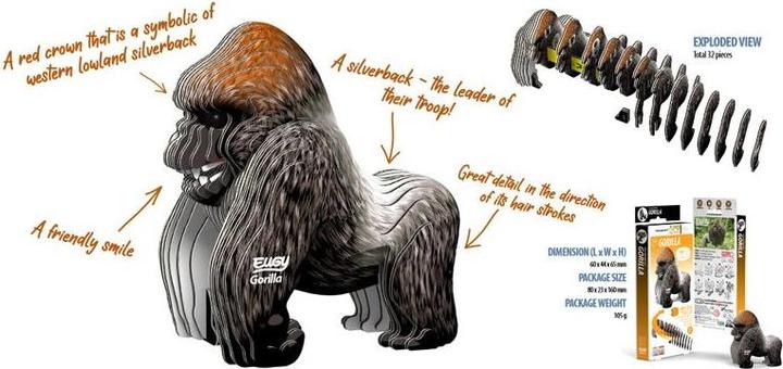 Actual product image Eugy Gorilla