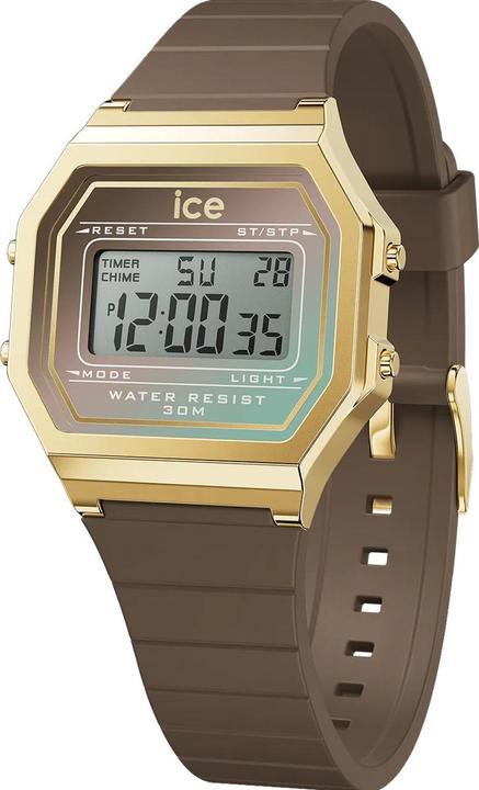 ICE Watch Ice Digit Retro Mocha Shade (Digitaluhr, 32 mm)