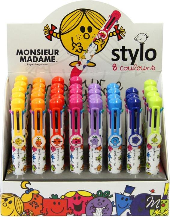 Image du produit Sombo Stylo avec 8 couleurs (Multicolore)