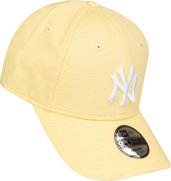 Actual product image New Era Enfants 9Forty Cap - New York Yankees soft yellow (55, 56, 54 C)