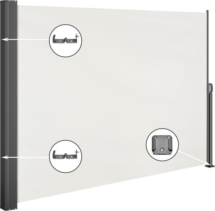 Produktbild Casaria Seitenmarkise (3 m)