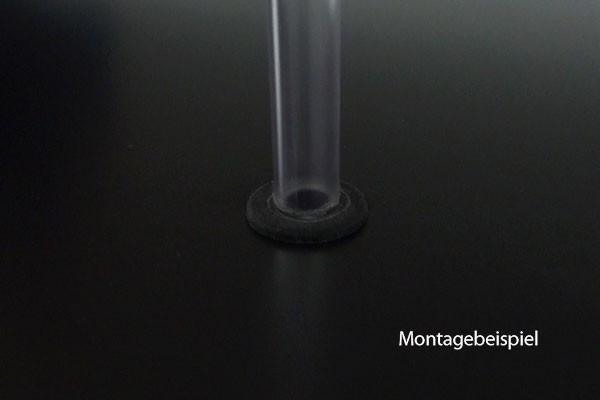 Produktbild Aquatuning Durchführungstüllen für 10mm Schläuche (2 Stück)