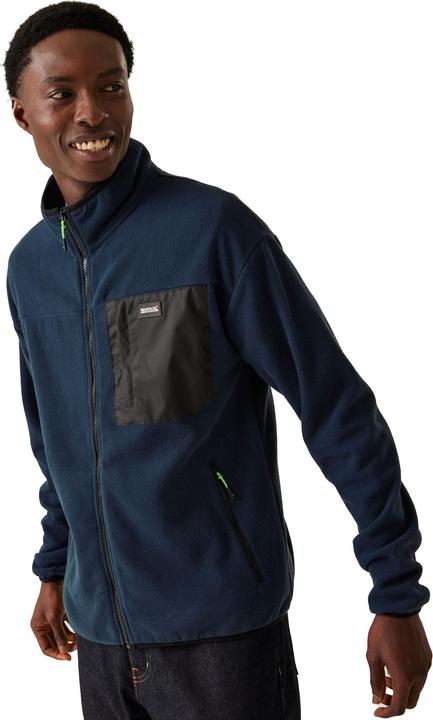 Actual product image Regatta Mens Frankie Full Zip Fleece Jacket (XXL)