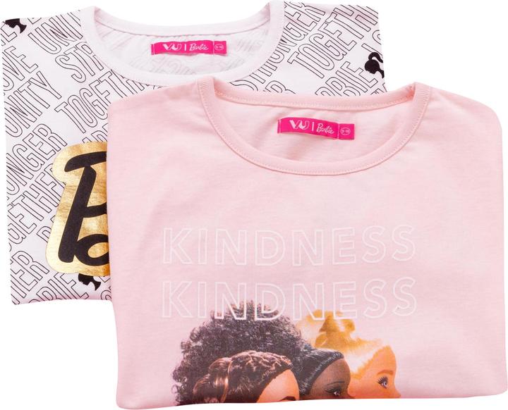 Produktbild Barbie Kindness Stronger Together Unity And Love TShirt Set Mädchen (2erPack) (140)