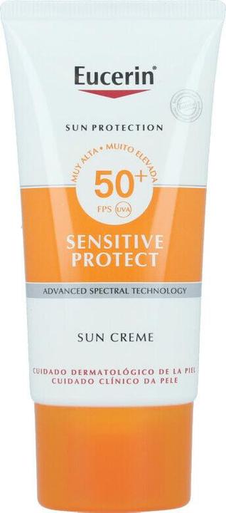 Eucerin Sun Sensitive Protect Sun Creme (Sonnencreme, SPF 50+, 50 ml)