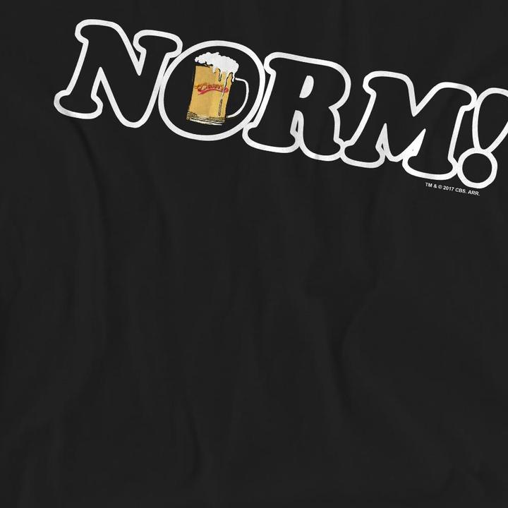 Actual product image Cheers Unisex Adult Norm! T-Shirt (L)