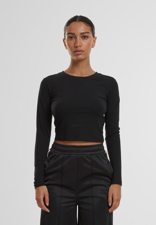 Actual product image Urban Classics Ladies Organic Cropped Longsleeve (4XL)