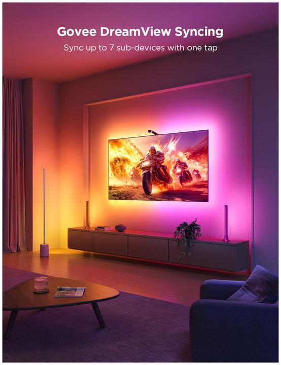Immagine prodotto Govee Retroilluminazione TV (RGBIC, 240 cm, Interno)