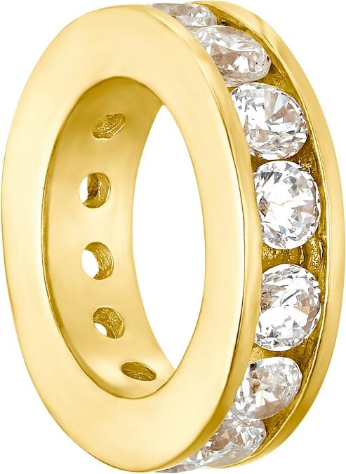Produktbild Amor Für Damen, 750 Gold Zirkonia | Taufring (750/18 K Gelbgold)