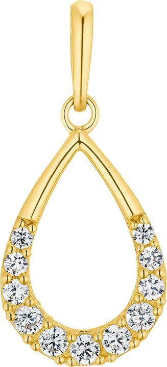 Amor Für Damen, 585 Gold Zirkonia (585/14 K Gelbgold)