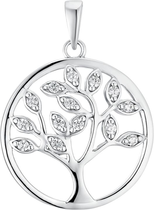 Amor Für Damen, 925 Sterling Silber Zirkonia | Lebensbaum (Silber 925)