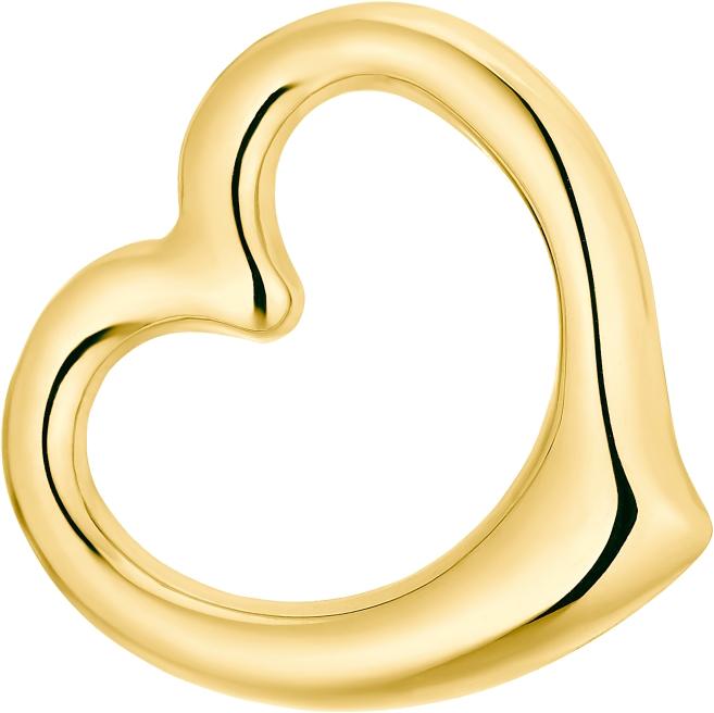 Actual product image Amor For ladies, 585 gold | heart (585/14 K Yellow gold)