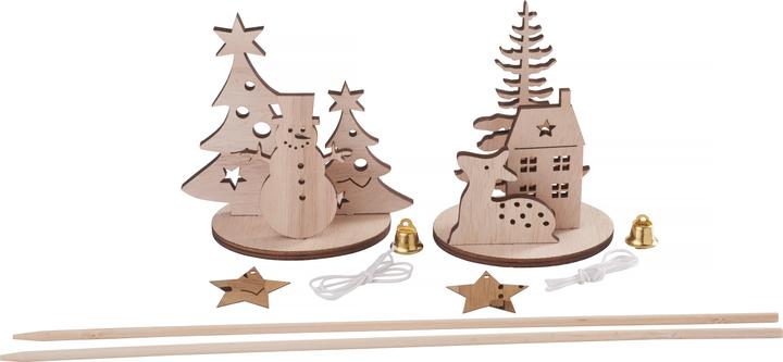 Image du produit VBS Motifs à piquer en bois / fiches, lot de 2