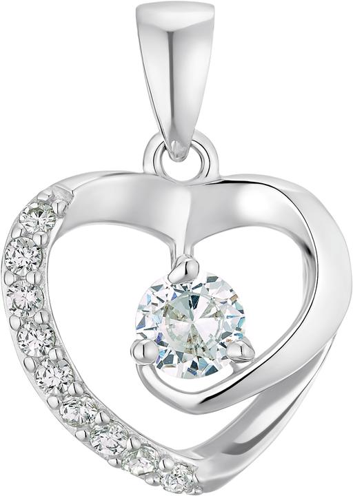 Produktbild Amor Für Damen, 925 Sterling Silber Zirkonia | Herz (Silber 925)