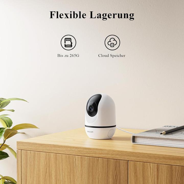 Immagine prodotto WUUK 360° Innenüberwachungskamera mit Auto-Tracking