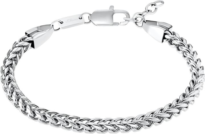 Produktbild S.Oliver Armschmuck für Herren, Edelstahl (22 cm, Edelstahl)
