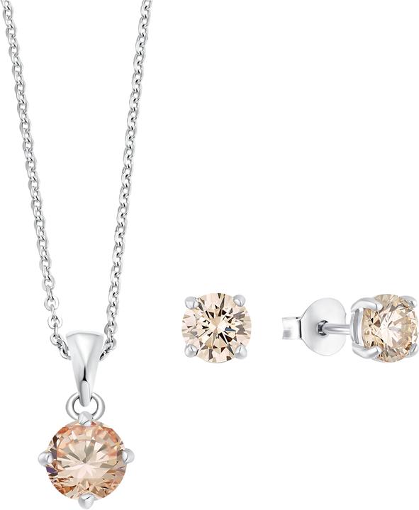 Actual product image Amor For ladies, 925 sterling silver cubic zirconia (Silver 925)