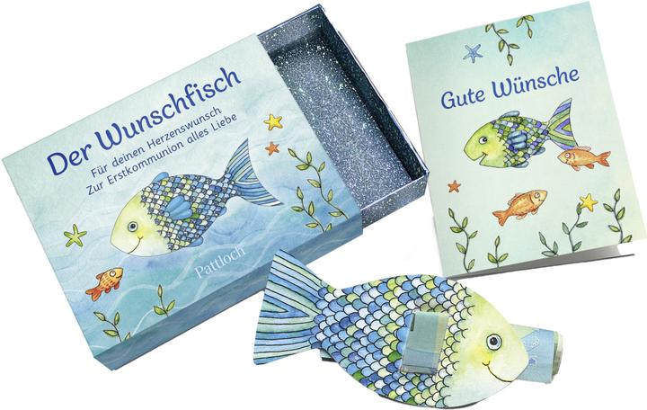 Produktbild Der Wunschfisch. Für deinen Herzenswuns (Geschenktüte, 4 x)