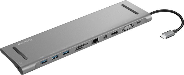 Sandberg All-in-1 (USB-C, 8 Ports)