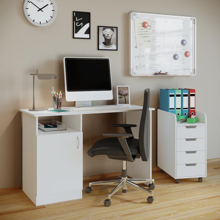 Produktbild VCM Holz Büroschrank Rollcontainer Konal Mini mit Schublade (33 x 40 cm)