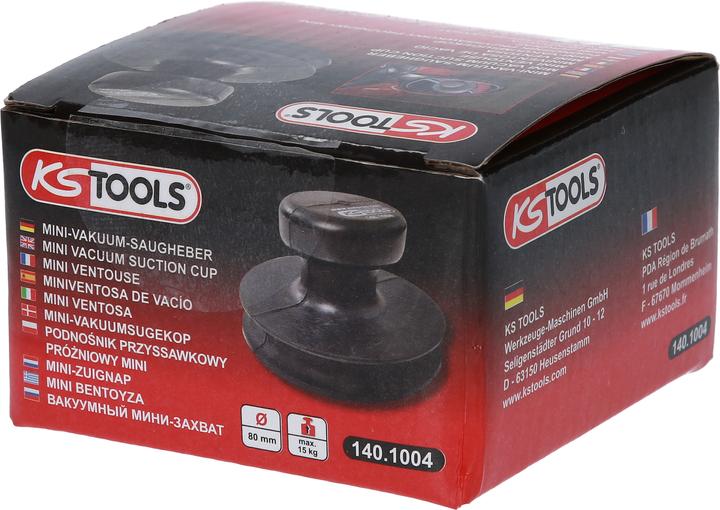 Actual product image KS Tools Mini vacuum suction lifter.max 15kg.Ø 80mm (15 kg)