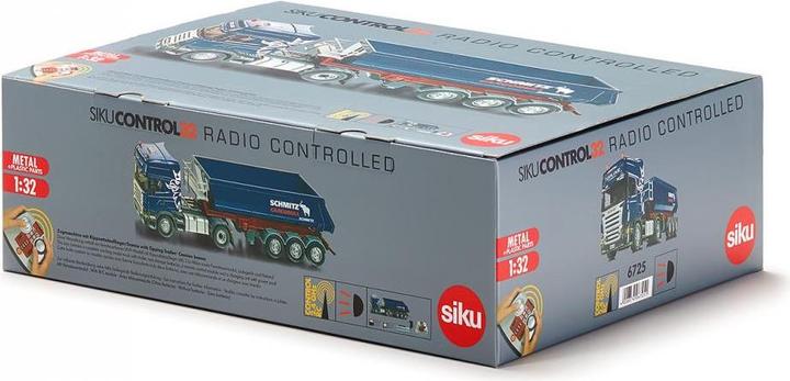 Image du produit Siku Tracteur Scania avec semi-remorque à benne basculante