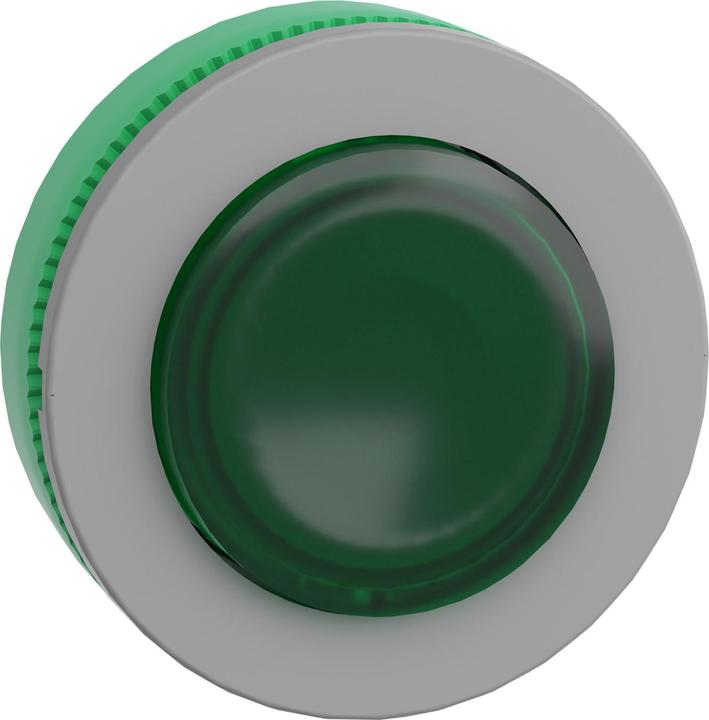 Produktbild Schneider Electric Leuchtdrucktaster, Front, vorstehend, ZB5FW133C0